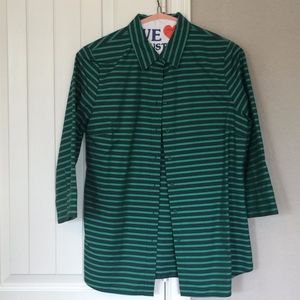 No Iron button down blouse